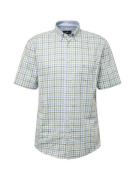 FYNCH-HATTON Skjorte  lyseblå / oliven / kiwi / hvid