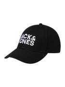 JACK & JONES Hætte  sort / hvid