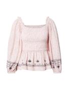 River Island Bluse  pink / lyserød / sort