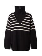 Moves Pullover  sort / hvid