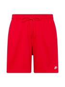 Nike Sportswear Bukser 'Club'  rød
