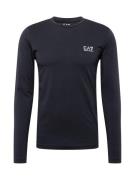 EA7 Emporio Armani Bluser & t-shirts  mørkeblå / hvid