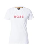 BOSS Shirts 'Elogo 5'  pink / hvid