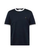 FARAH Bluser & t-shirts 'GROVES'  marin / gylden gul / hvid