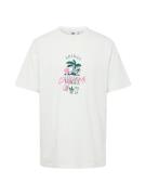 ADIDAS ORIGINALS Bluser & t-shirts 'Leisure League'  mørkegrøn / pitaya / hvid