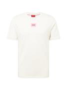 HUGO Bluser & t-shirts 'Diragolino'  lyserød / hvid