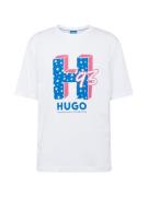 HUGO Bluser & t-shirts 'Nentryle'  navy / lys pink / hvid