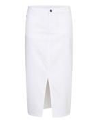 Kaffe Nederdel 'Zelina'  white denim