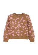 s.Oliver Pullover  rustbrun / lys pink
