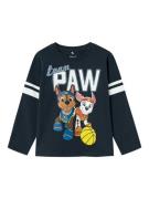 NAME IT Shirts 'NKFJOBS PAWPATROL'  mørkeblå / brun / lemon / hvid