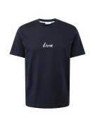 NORSE PROJECTS Bluser & t-shirts 'Johannes'  navy / hvid
