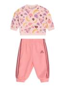 ADIDAS SPORTSWEAR Træningsdragt 'Essentials'  gul / lilla / lyserød / pastelpink