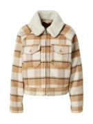 LEVI'S ® Overgangsjakke 'Shrunken 90's Flannel Jacket'  creme / mokka / sort