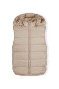 MINOTI Vest  mørkebeige / pink / sølv