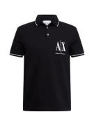 ARMANI EXCHANGE Bluser & t-shirts  sort / hvid