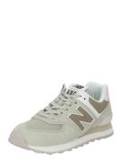 new balance Sneaker low '574'  oliven / pastelgrøn / sort / hvid