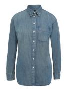 Lauren Ralph Lauren Bluse 'BRAWLEY'  blue denim