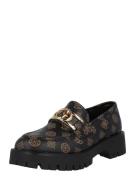 GUESS Slipper 'Ilary'  choko / lysebrun / guld