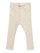 Lil'Atelier Leggings 'NBFGAGO'  ecru / lysebrun