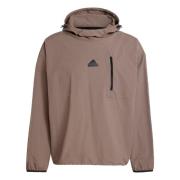 ADIDAS SPORTSWEAR Udendørsjakke 'City Escape'  brun / sort