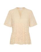 SAINT TROPEZ Bluse 'Zanna'  creme