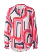 Emily Van Den Bergh Bluse  brombær / hummer / lys pink / hvid