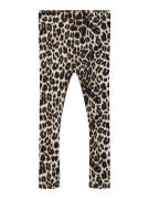 NAME IT Leggings  beige / sort