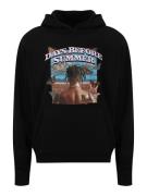 Mister Tee Sweatshirt 'Days before Summer'  lyseblå / brun / sort / hvid