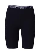 TOPSHOP Leggings  sort / hvid