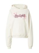 Low Lights Studios Sweatshirt  ecru / pink / sort / offwhite