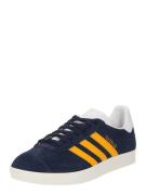 ADIDAS ORIGINALS Sneaker low 'GAZELLE'  mørkeblå / guld / orange / hvid