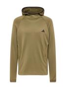 ADIDAS GOLF Sportsweatshirt  mudderfarvet / sort