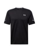 UNDER ARMOUR Funktionsskjorte 'Utility'  blå-meleret / grå / sort / hvid