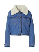 WRANGLER Overgangsjakke 'ONCE LOVED'  blue denim / uldhvid