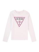 GUESS Bluser & t-shirts  mørk pink / sort / offwhite