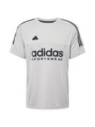 ADIDAS PERFORMANCE Funktionsskjorte 'TIRO'  lysegrå / sort