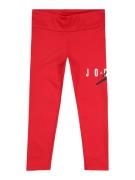 Jordan Leggings  rød / sort / hvid