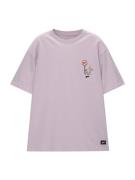 Pull&Bear Bluser & t-shirts  beige / lilla / rød / sort