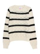 Vero Moda Girl Pullover 'VMSky'  beige / sort