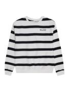 KIDS ONLY Sweatshirt 'KOGASHLEY'  sort / hvid