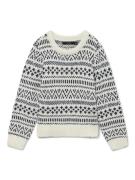 VERO MODA Pullover 'KAIRA'  beige / sort