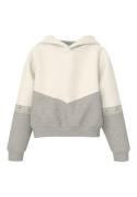 NAME IT Sweatshirt 'NKFNOLI'  grå-meleret / offwhite