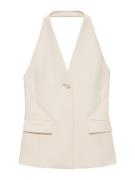 MANGO Vest 'Bianca'  lysebeige