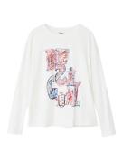 Desigual Bluser & t-shirts  blandingsfarvet / hvid