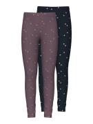 NAME IT Leggings 'VIVIAN'  marin / curry / cyclam / hvid