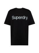 Superdry Bluser & t-shirts  lysegrå / sort