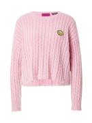 Frogbox Pullover  gul / lyserød / sort / hvid