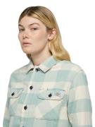 DICKIES Bluse 'NEW SACRAMENTO'  beige / lyseblå / sort