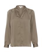 SOAKED IN LUXURY Bluse 'Loana'  sepia