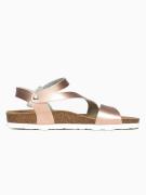 Bayton Sandaler med rem 'Jaeva'  brun / rosa guld / hvid